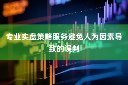 专业实盘策略服务避免人为因素导致的误判